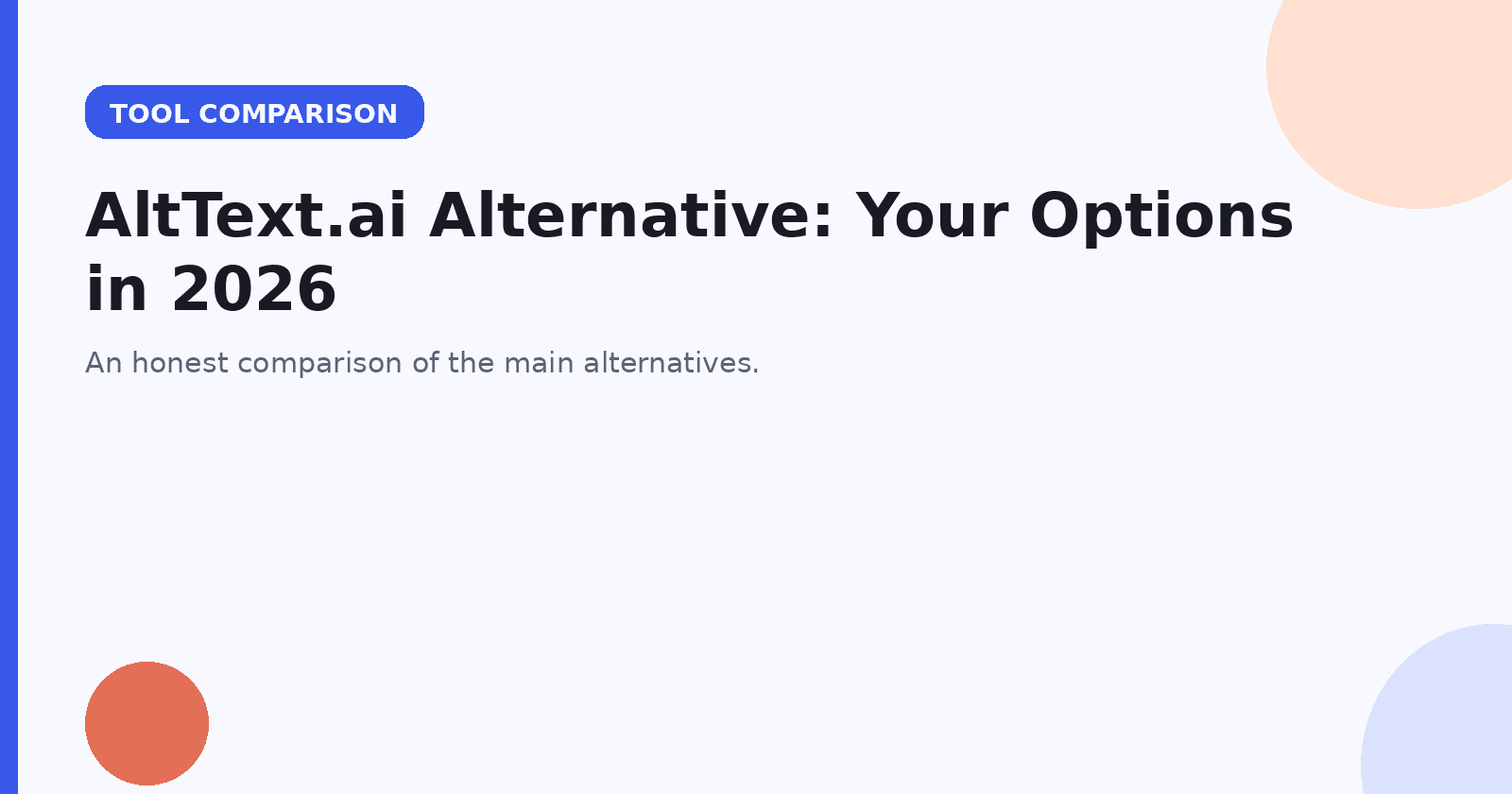 AltText.ai Alternative: Your Options in 2026