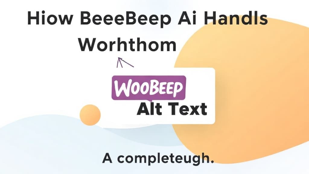 Hero image for How BeepBeep AI Handles WooCommerce Alt Text: A Complete Walkthrough