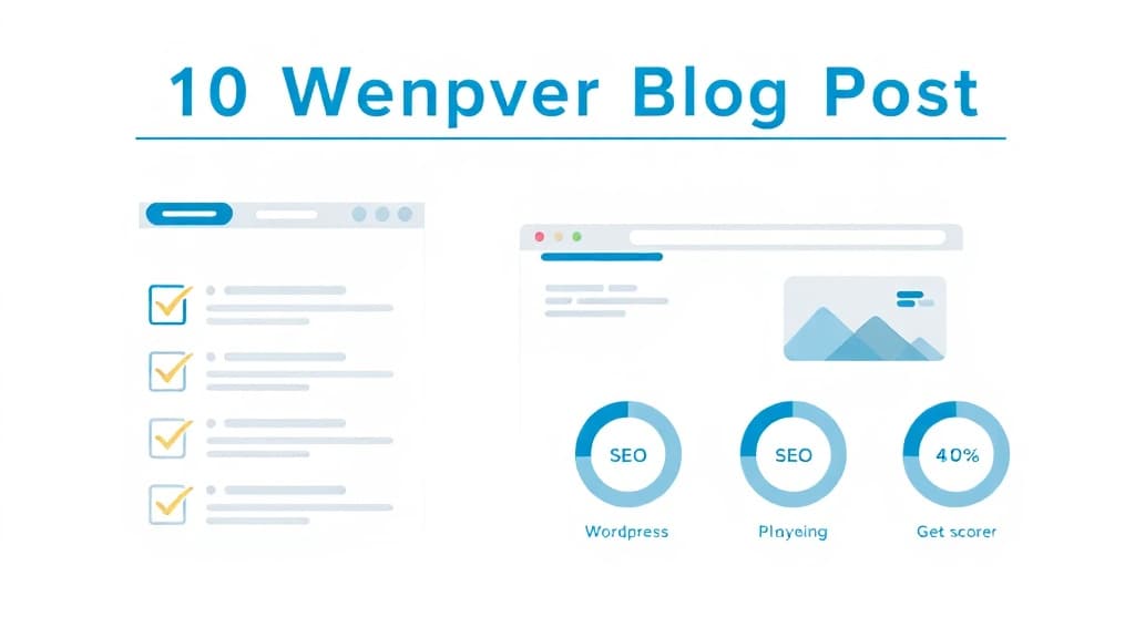 WordPress image SEO technical checklist covering alt text, filenames, and coverage