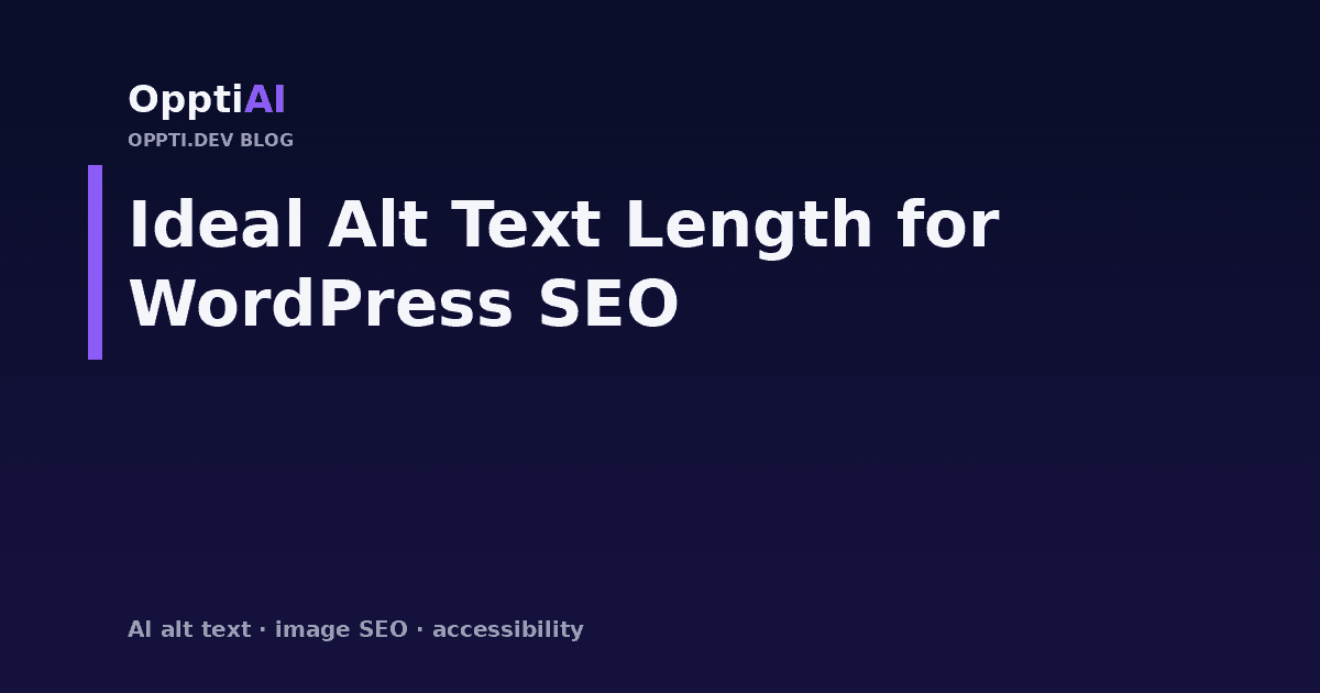 A ruler measuring a line of alt text against a WordPress media library image field
